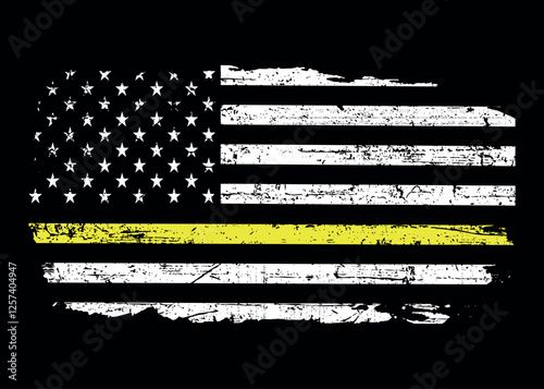 Emergency Dispatchers Flag Design.
