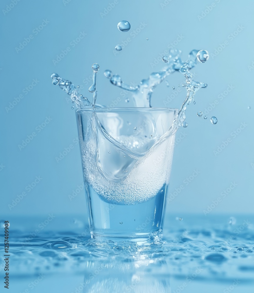 Liquid Splash in Glass Liquid Splash in Glass