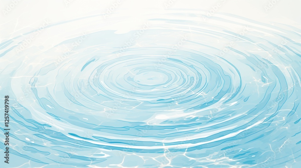 Abstract water-themed background. Featuring waves and ripples. Emphasizing fluidity and tranquility. Ideal for wellness and spa designs. Abstract water-themed background. Featuring waves and ripples. Emphasizing fluidity and tranquility. Ideal for wellness and spa designs.
