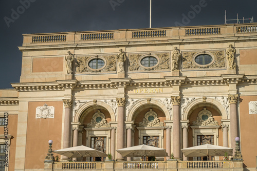 Opernhaus Kungliga Operan, Gustav Adolfs torg, Stockholm, Schweden