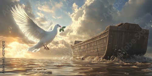 The Symbolic Return of the Dove: Noah's Ark and the Olive Leaf