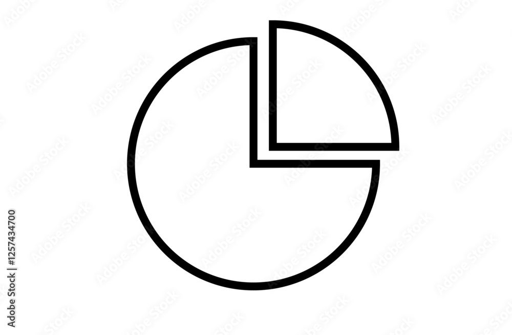 円グラフのアイコン