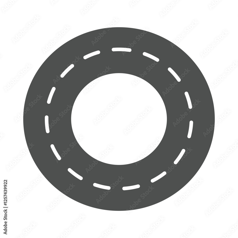 road design map element illustration road design map element illustration