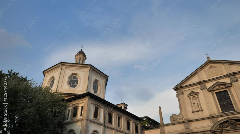 Church of Santo Stefano superiore, Milan, Lombardy.