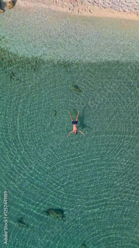 relaxing in Zakynthos sea