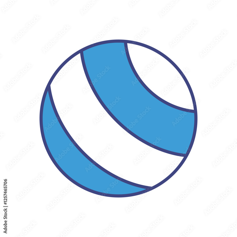 Yoga Ball icon vector stock illustration Yoga Ball icon vector stock illustration
