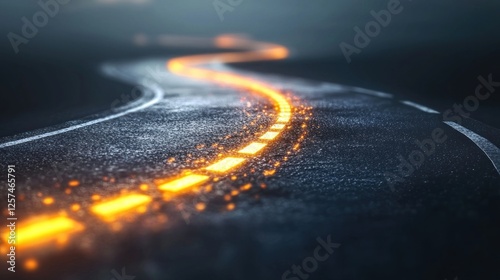 Glowing Road to the Future: A Journey Ahead