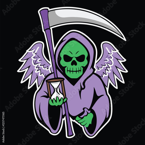 Grim Reaper with Hourglass