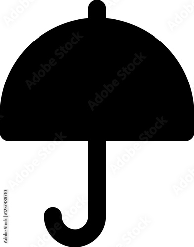 umbrella solid icon