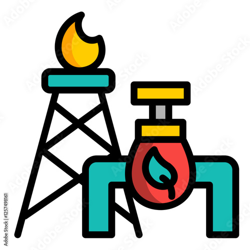 Natural Gas Icon