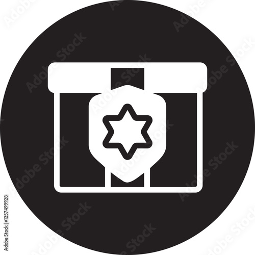 Shield glyph icon