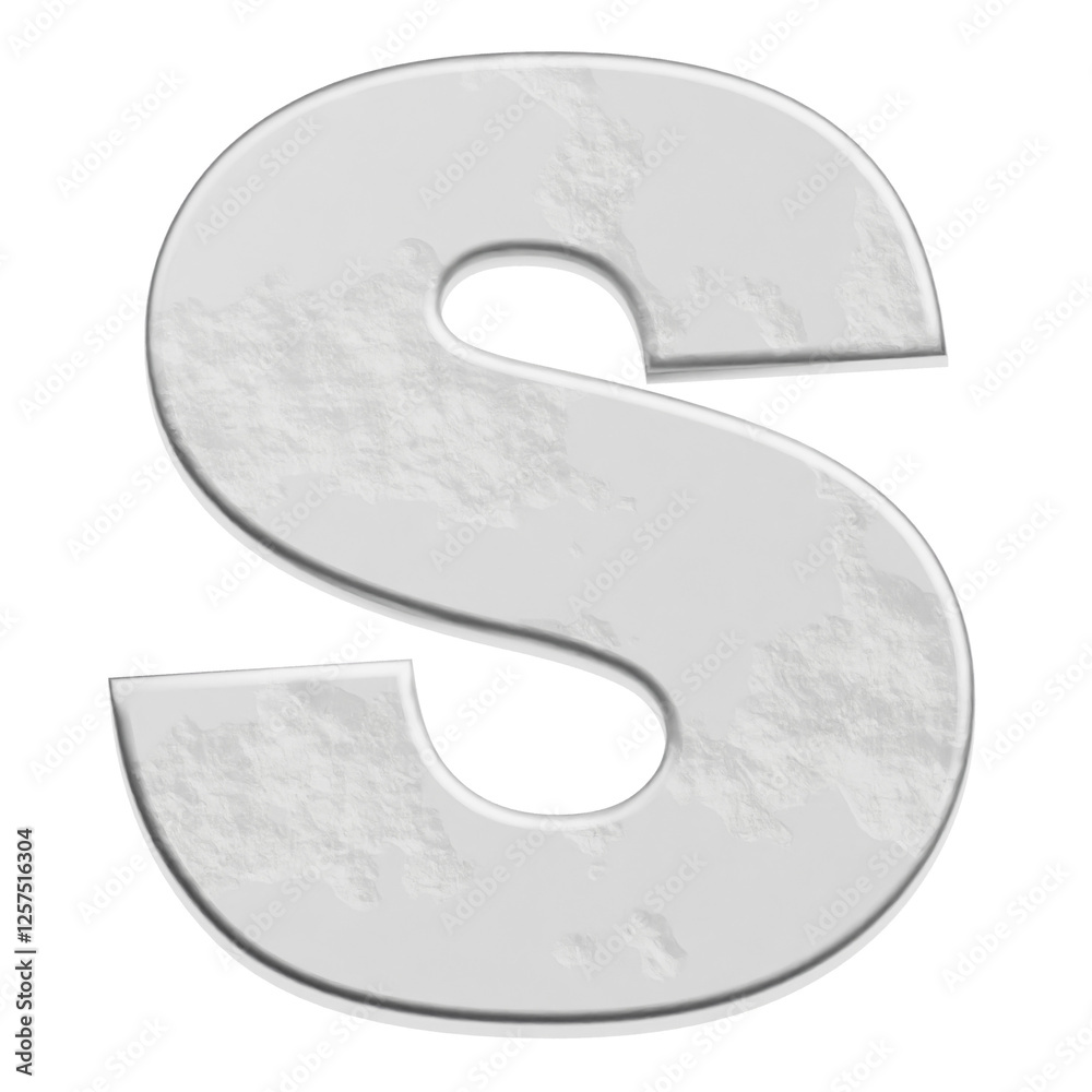 metal alphabet 3d icon isolated on the transparent background metal alphabet 3d icon isolated on the transparent background