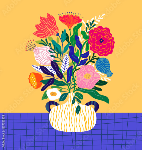 Beautiful flower posters with roses, leaves, floral bouquets, flower compositions. Notebook cover