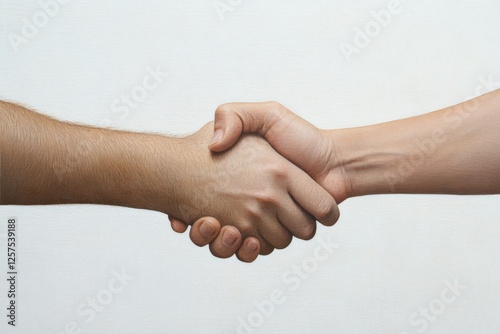 A Handshake Deal Between Two People
