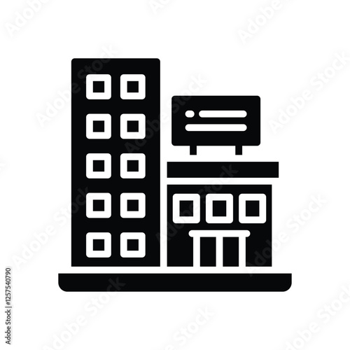 office glyph icon. vector icon for your website, mobile, presentation, and logo design.