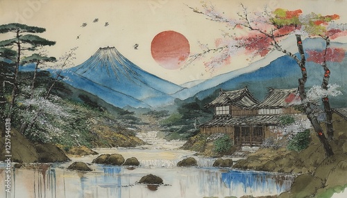 Journey to Hida Furukawa, a captivating destination that seamlessly blends history, culture, and natural beauty, offering a unique and unforgettable experience. photo