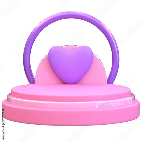 Romantic Love Podium