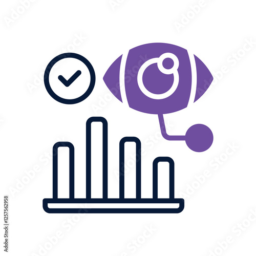 insight dual tone icon. vector icon for your website, mobile, presentation, and logo design.
