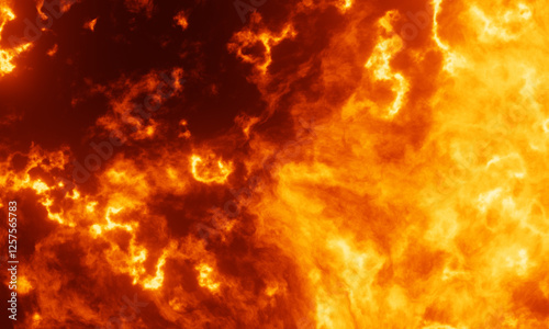 Fire burn background. Abstract flame