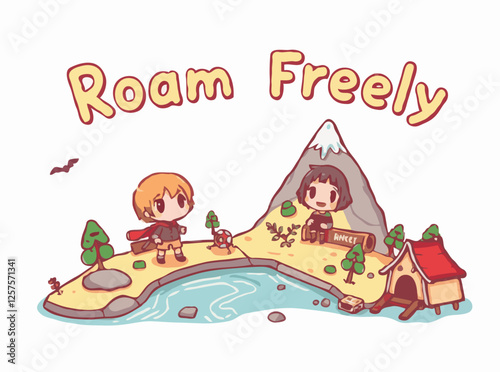 Roam Freely: Customizable Adventure Map Graphics