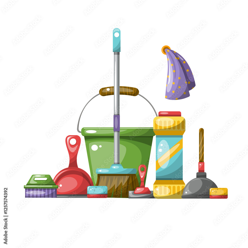Set cleaning cleanliness detergents