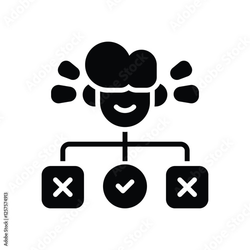 project distribution solid icon. vector icon for your website, mobile, presentation, and logo design.