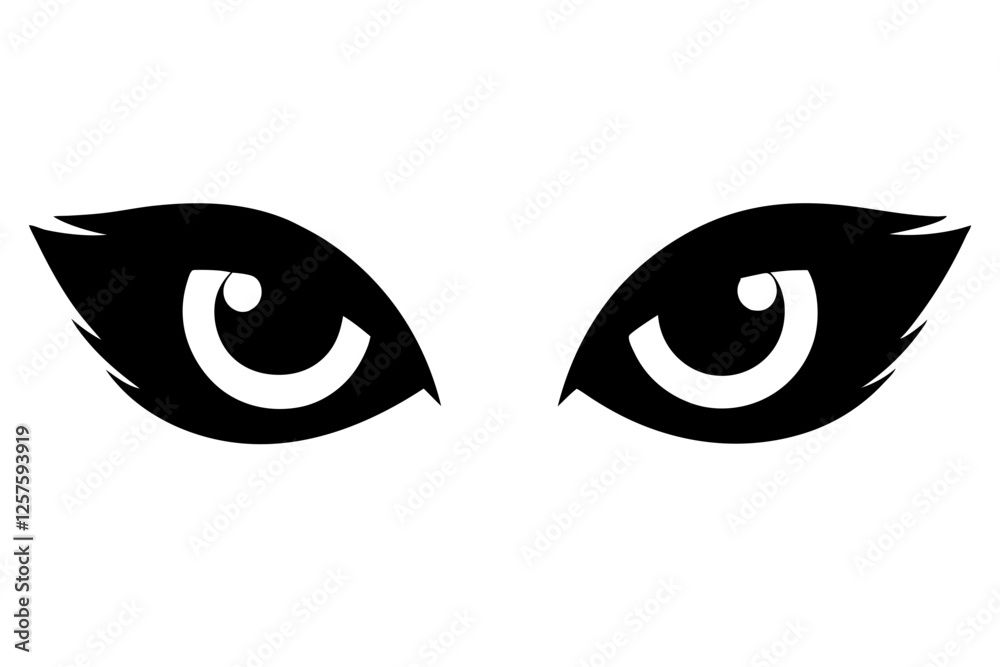 Eyes Vector Illustration - Isolated Eyes Design in SVG, EPS, PNG, AI & Silhouette Files Eyes Vector Illustration - Isolated Eyes Design in SVG, EPS, PNG, AI & Silhouette Files