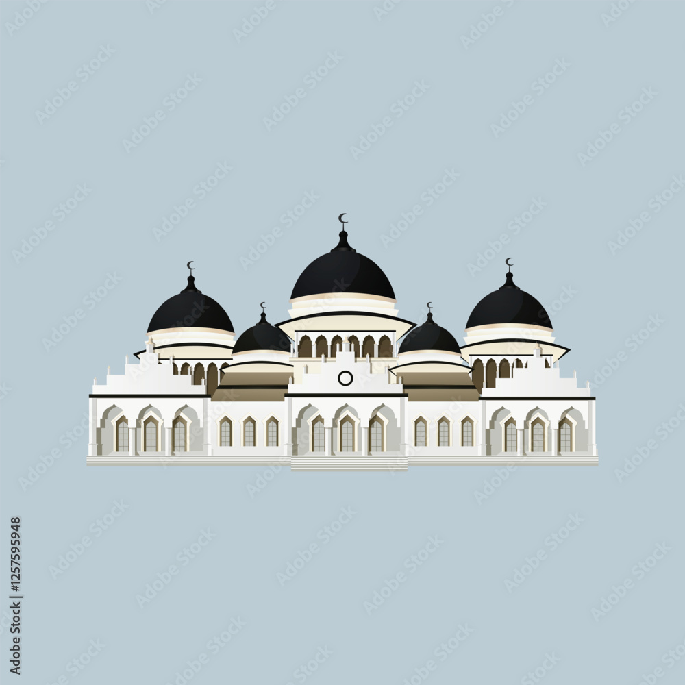 Obraz premium Baiturrahman Mosque in Banda Aceh