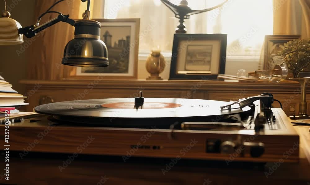 vinyl sounds: a closer look at turntable elegance
