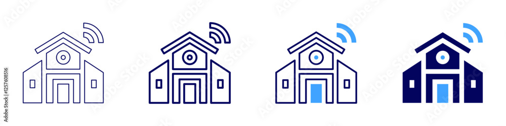 Smart entertainment icon in 4 different styles. Thin Line, Line, Bold Line, Duotone. Duotone style. Editable stroke Smart entertainment icon in 4 different styles. Thin Line, Line, Bold Line, Duotone. Duotone style. Editable stroke
