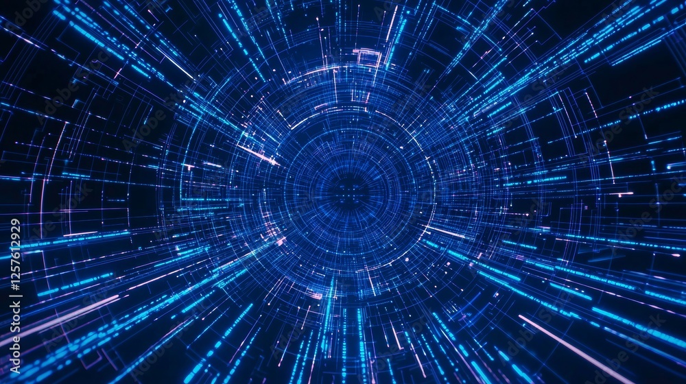 Fototapeta premium Abstract technology background