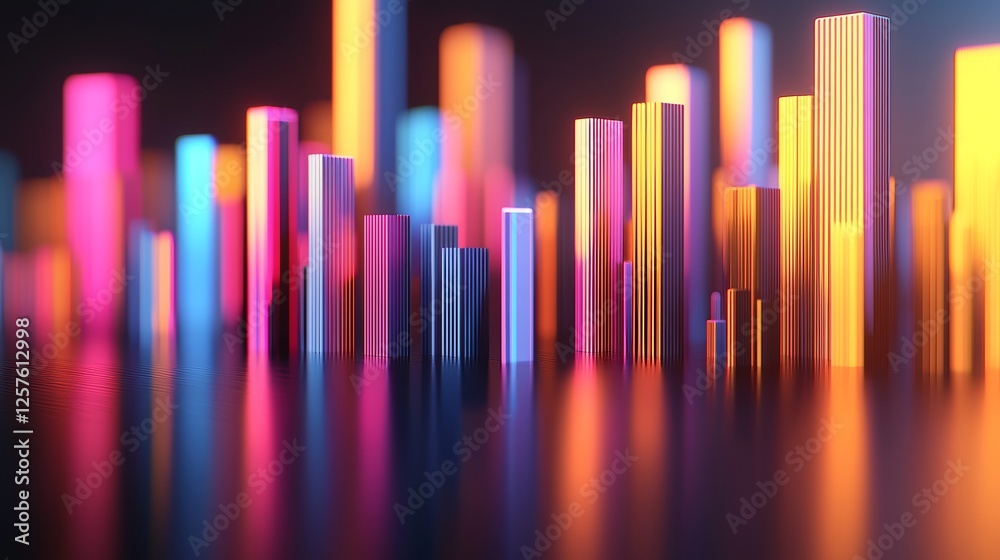 Neon Cityscape: A metropolis of the future bathed in glowing neon, inspiring feelings of innovation, progress, and connection. Its digital heartbeat pulses with vitality, signifying boundlessness Neon Cityscape: A metropolis of the future bathed in glowing neon, inspiring feelings of innovation, progress, and connection. Its digital heartbeat pulses with vitality, signifying boundlessness