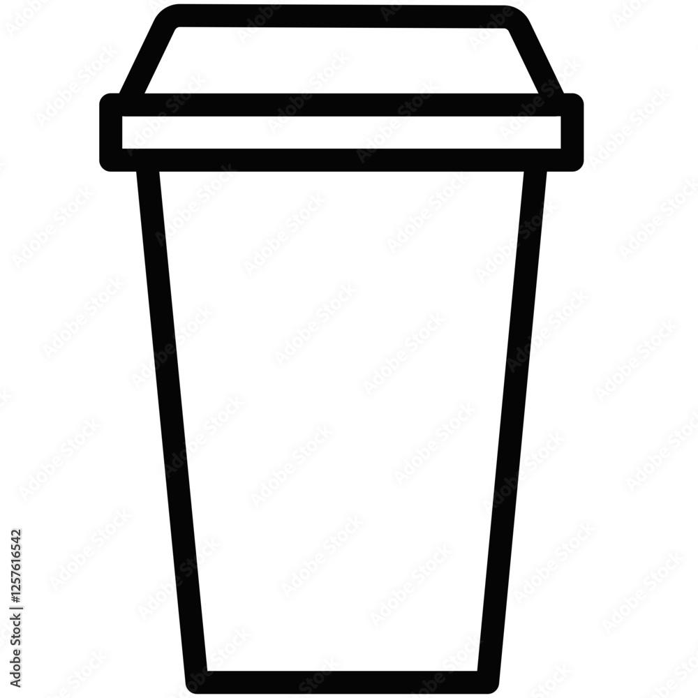 simple icon coffee cup vector simple icon coffee cup vector
