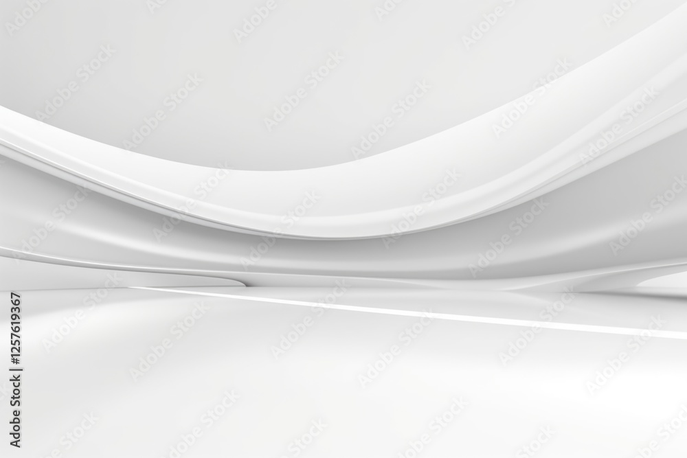 Free abstract white background minimal futuristic architectural space wallpaper