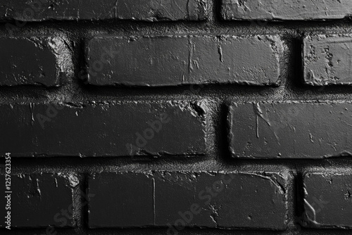 Black Brick Background