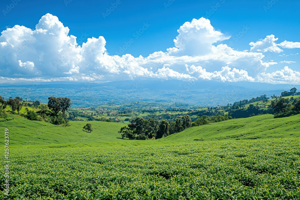 Fototapeta premium Burundi Landscape