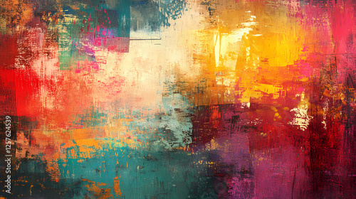 graffiti wall abstract background, idea for artistic pop art background backdrop