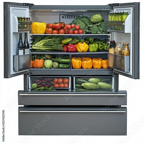 Fridge Isolated