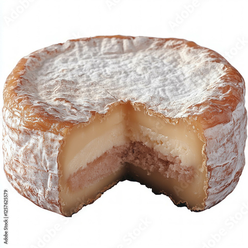 French Cheese Isolated