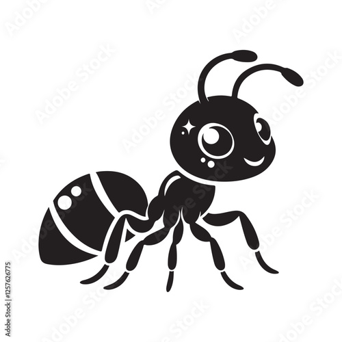 The Cute Ant Silhouette