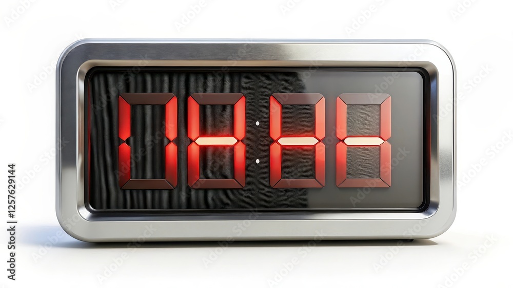 Digital Clock Displaying 08:08 Digital Clock Displaying 08:08