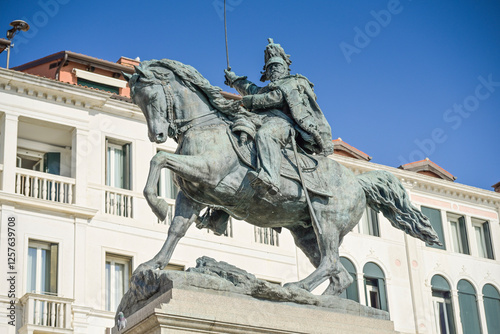 Cuadro en lienzo Denkmal für Viktor Emanuel II