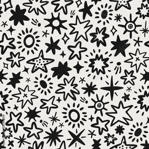 Design for seamless wallpaper, fashion textile, background, fabric, cloth, wrapping, decor paper. Vector illustration.