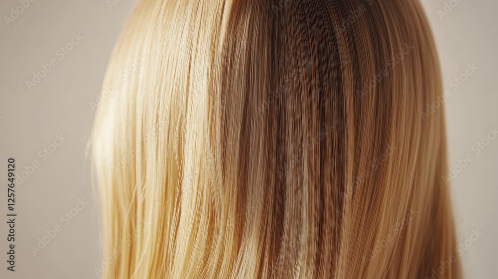 Beautiful model girl with Blond hair strand,silky healthy wavy hair strand,hair wavy ribbon, with smooth,Keratin straightening,Treatment,straight long hair,procedures,Smooth hairstyle. Beautiful model girl with Blond hair strand,silky healthy wavy hair strand,hair wavy ribbon, with smooth,Keratin straightening,Treatment,straight long hair,procedures,Smooth hairstyle.