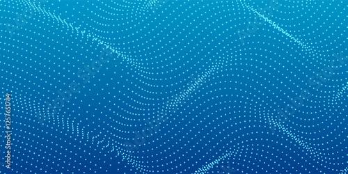 futuristic shape. Computer generated abstract background, 3d rendering
