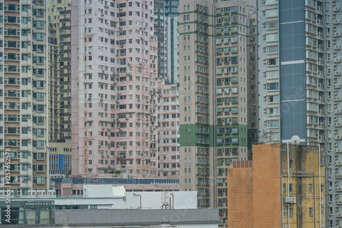 Photography Wohnhäuser, Hochhäuser, Hongkong Island, Hongkong, Volksrepublik China
