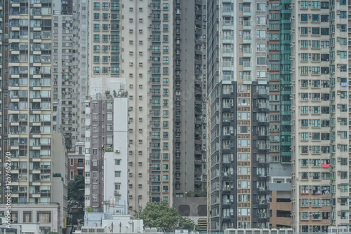 Photography Wohnhäuser, Hochhäuser, Hongkong Island, Hongkong, Volksrepublik China