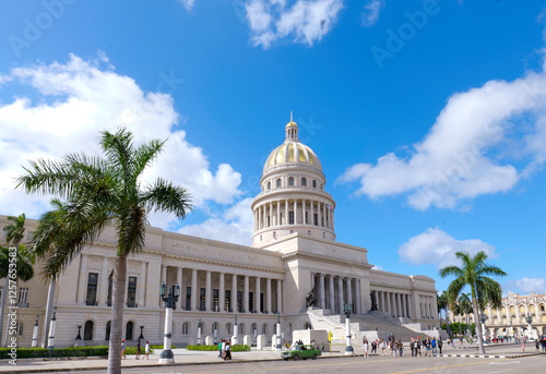 El Capitolio, or the National Capitol Building.Havana, capital of Cuba