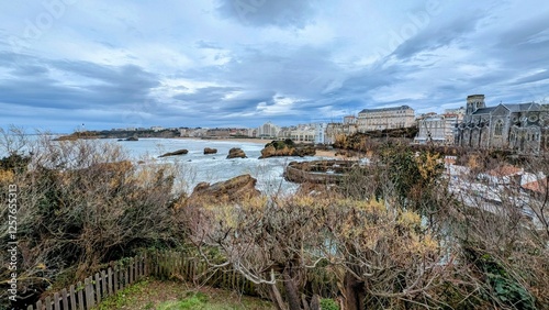 Obraz na płótnie BIARRITZ (Pyrénées-Atlantiques) w salonie