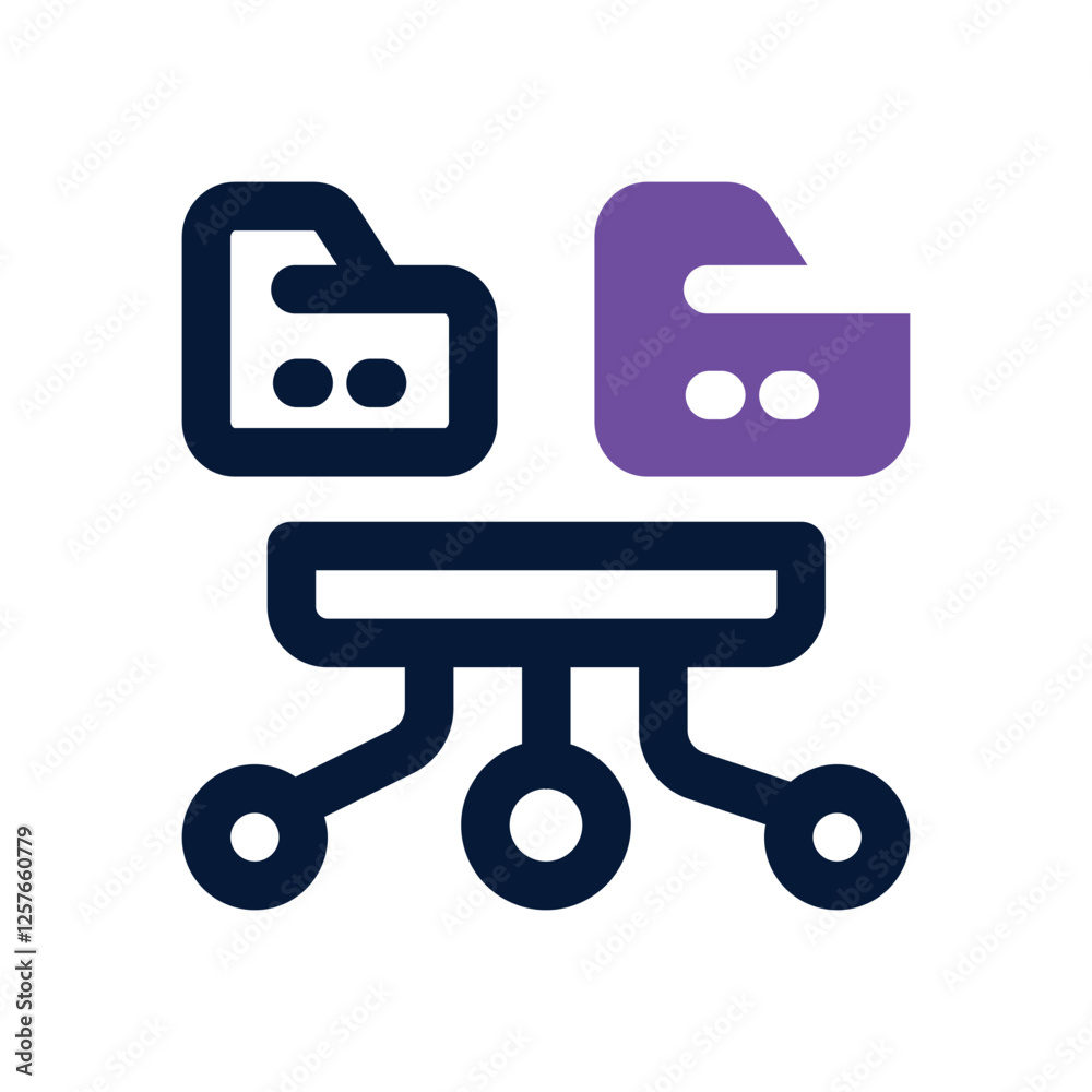 data center dual tone icon. vector icon for your website, mobile, presentation, and logo design. data center dual tone icon. vector icon for your website, mobile, presentation, and logo design.